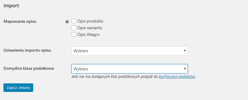 Szary formularz internetowy